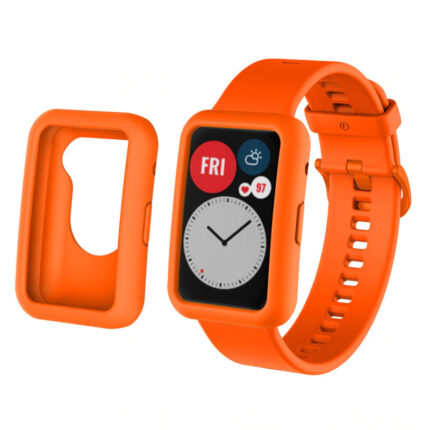 Correa Silicona + Case para HUAWEI FIT 1