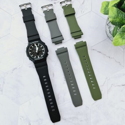 Correa Repuesto Sport para CASIO G SHOCK GA-2100 - Negro
